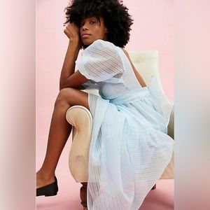 Free People Hailey puff sleeve dress size 4